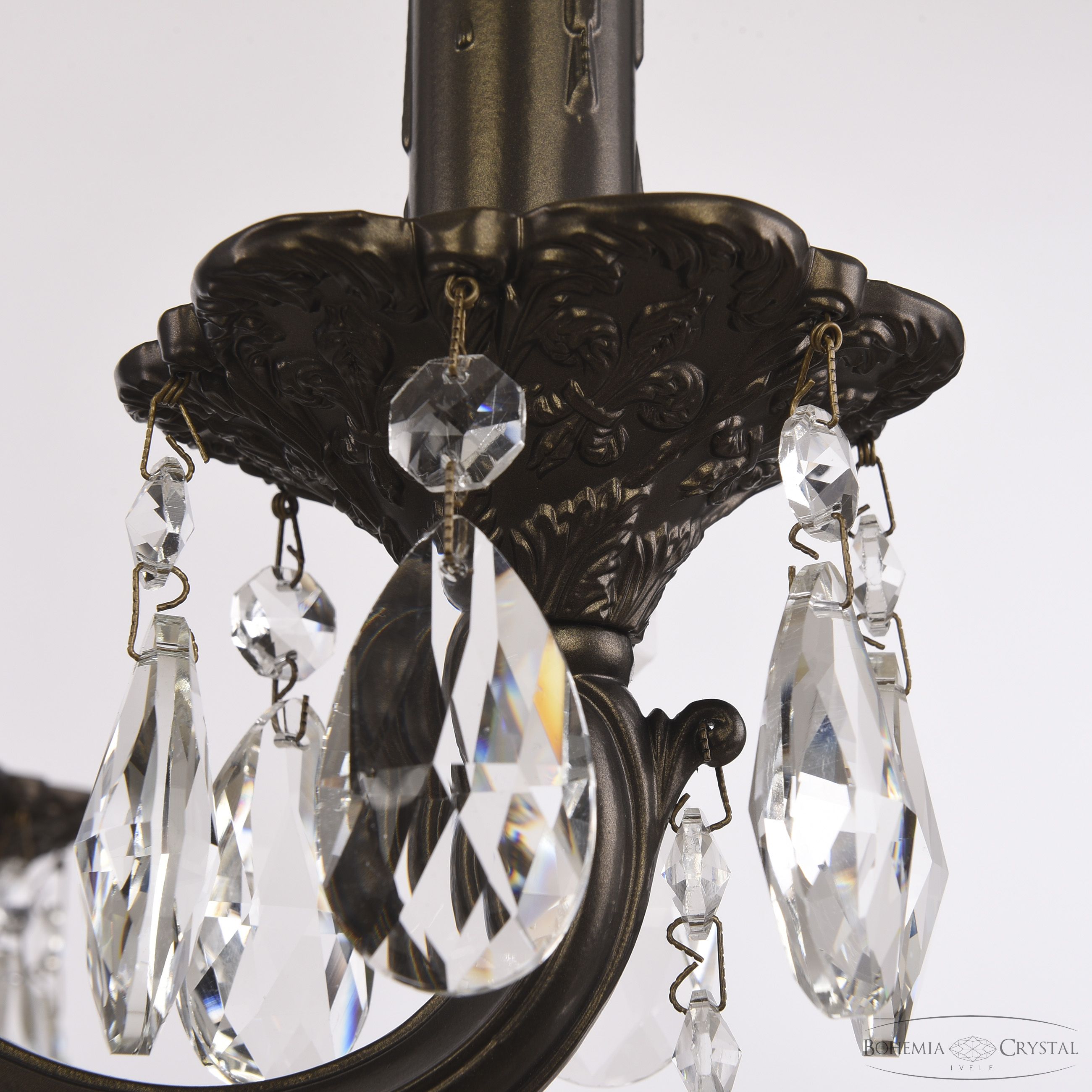 подвесная люстра bohemia ivele crystal al78101/5/175 a pd