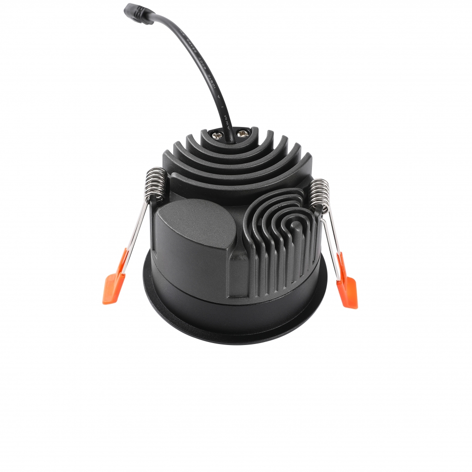 встраиваемый светильник iledex mars 112-12w-d80-4000k-24dg-bk