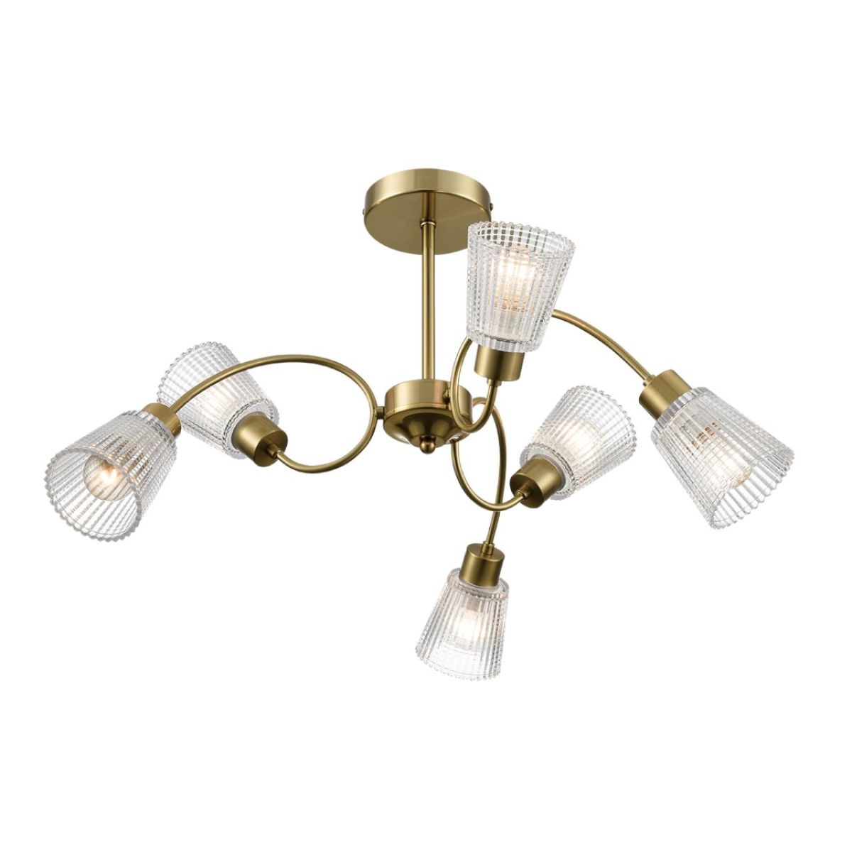 люстра на штанге lumion comfi imana 8154/6c