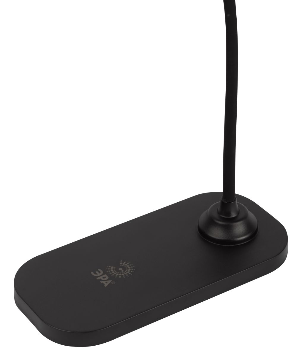 настольная аккумуляторная лампа эра nled-524-6w-bk б0068596