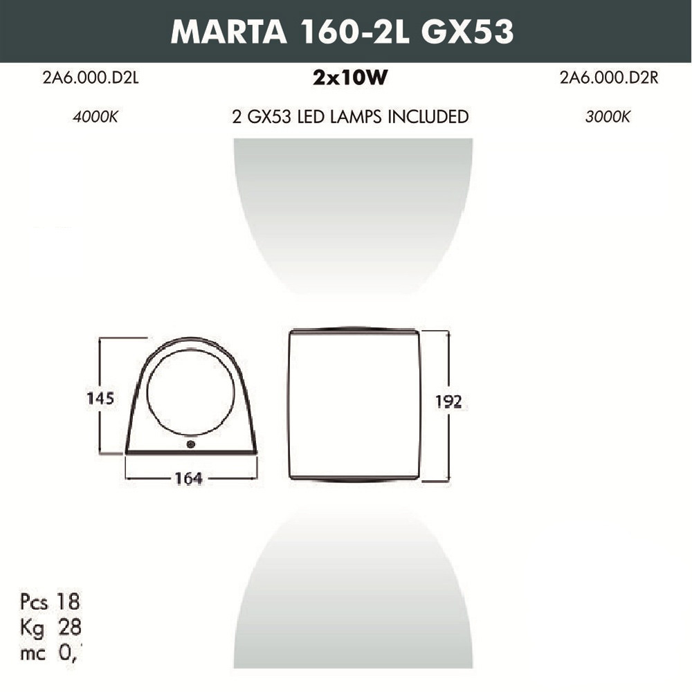 уличный настенный светильник fumagalli marta 2a6.000.000.axd2l
