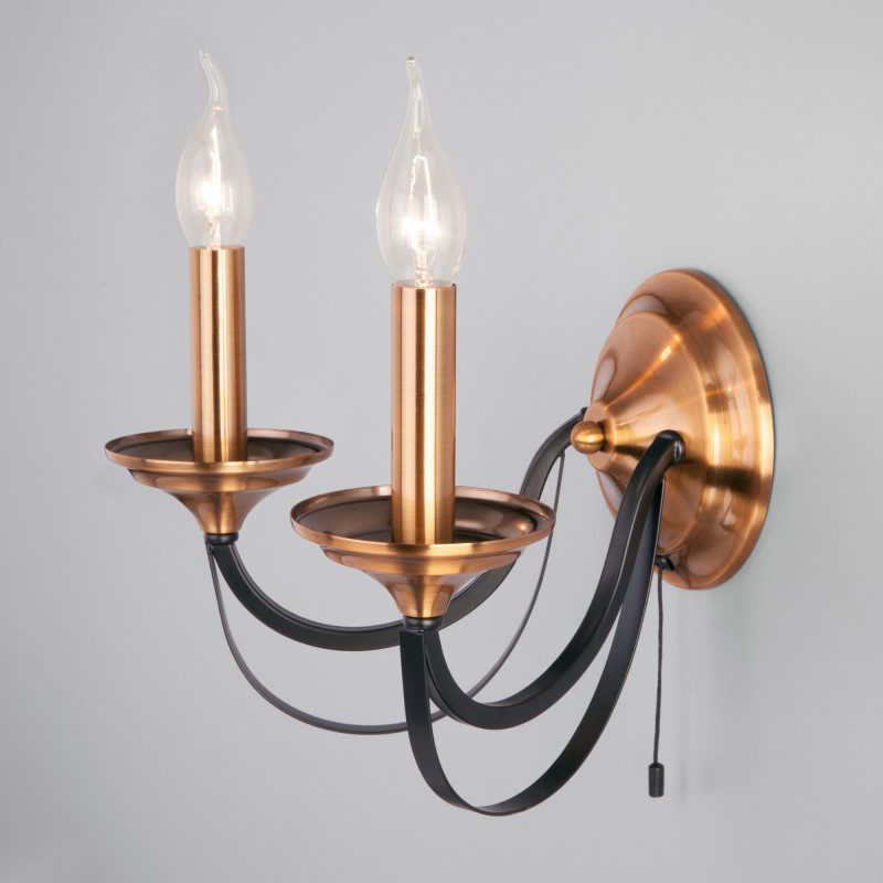 бра eurosvet 60098/2 черный