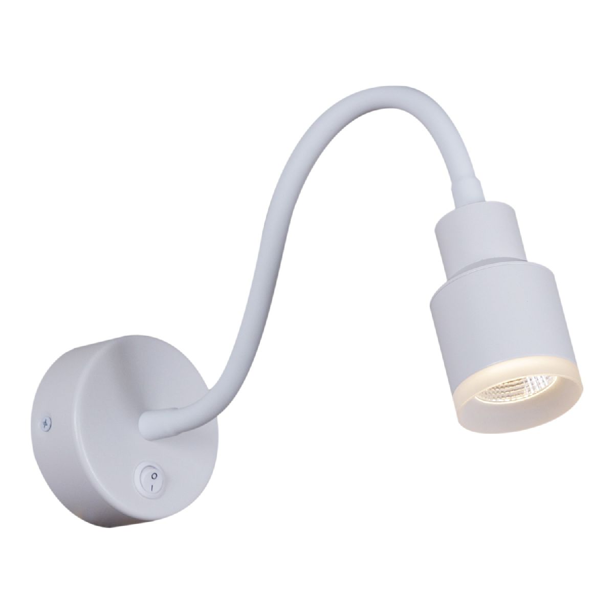 гибкое бра reluce 86202-9.2-001mn led5w wt