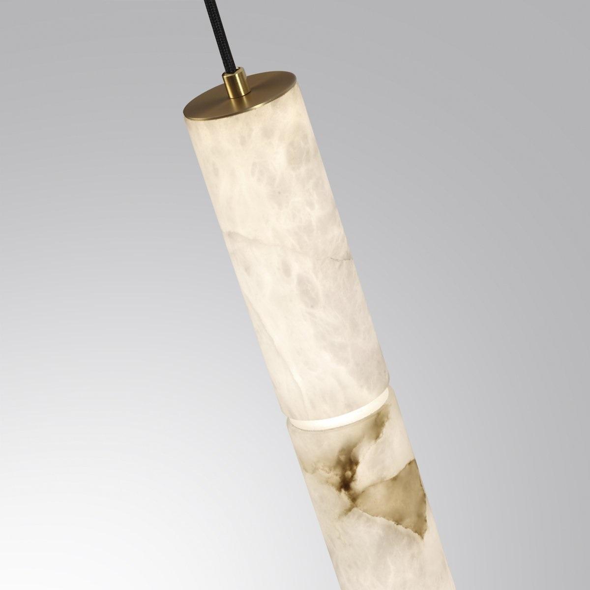 подвесной светодиодный светильник odeon light l-vision marbella 6674/20l