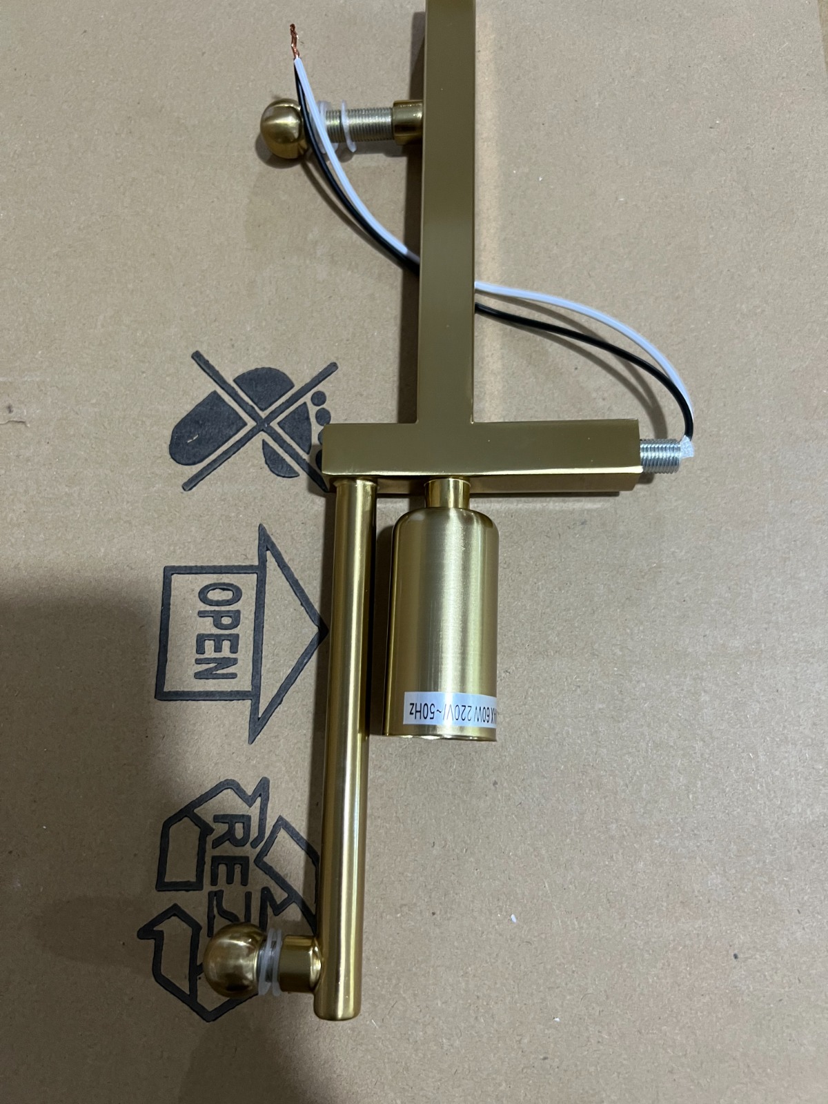 бра indigo miele 12021/b/1w brass v000023