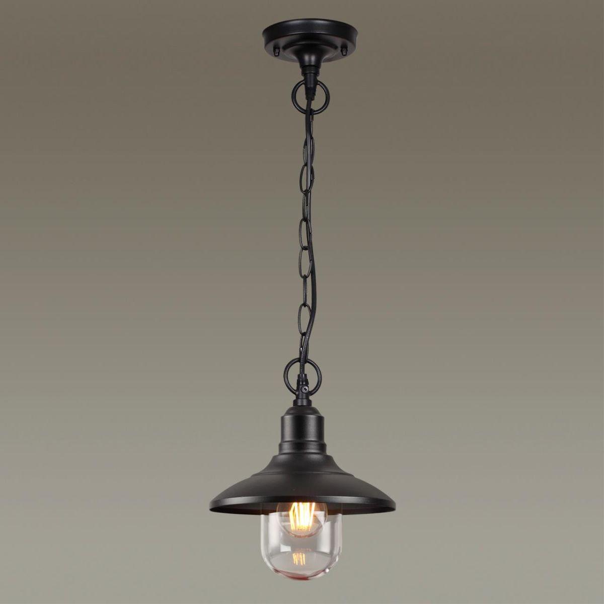 уличный подвесной светильник odeon light nature campa 4965/1