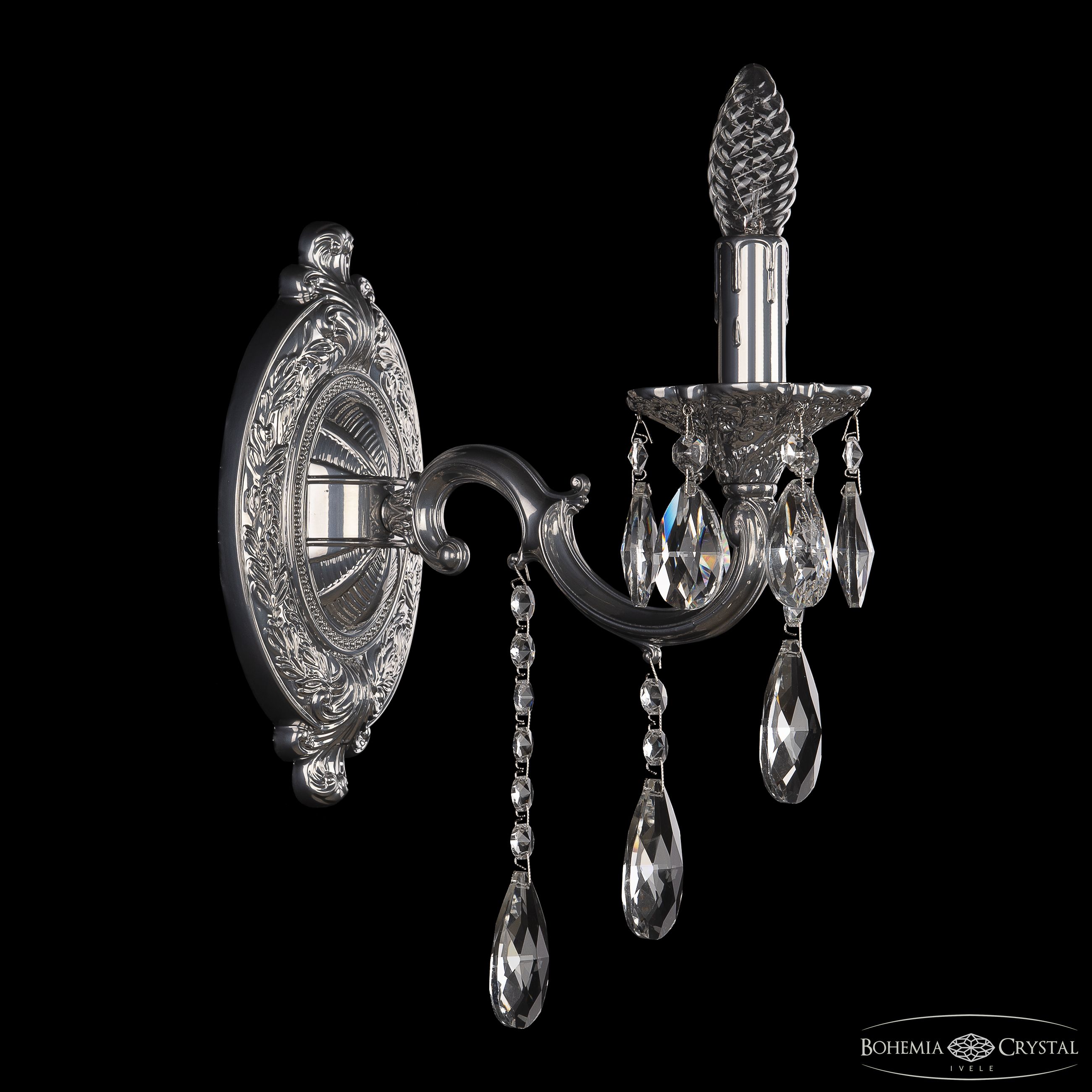бра bohemia ivele crystal al7801b10/1/175 b cg