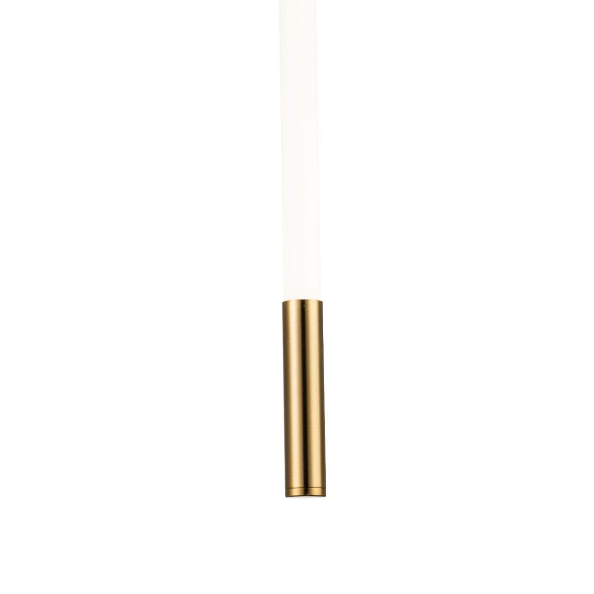 подвесной светодиодный светильник indigo filato 14008/1p brassl v000051l