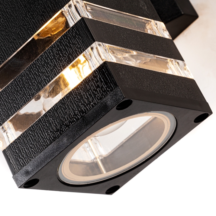 уличный настенный светильник arte lamp hadar a4421al-2bk