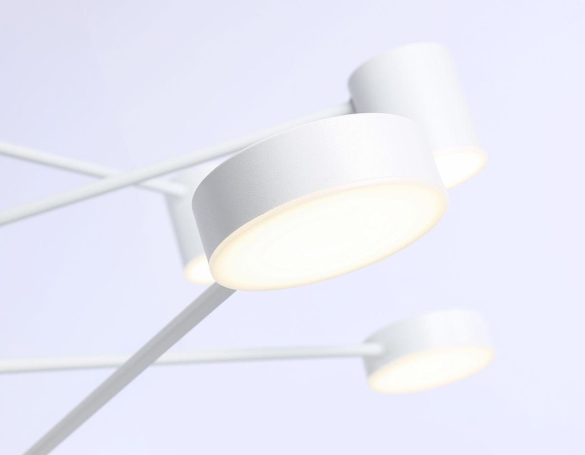 подвесная светодиодная люстра ambrella light comfort linetech fl51688