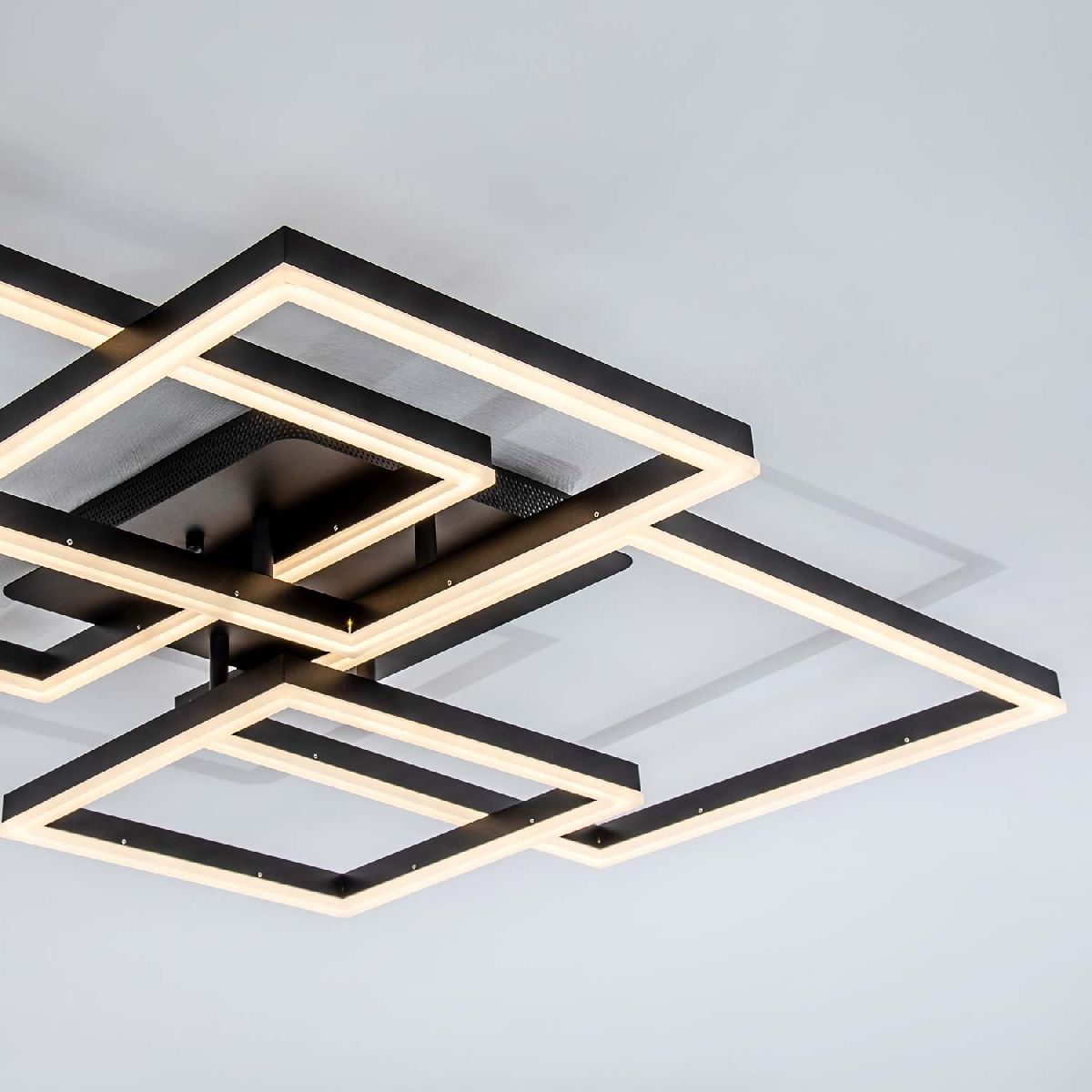 потолочная люстра led4u l11060-4 bk