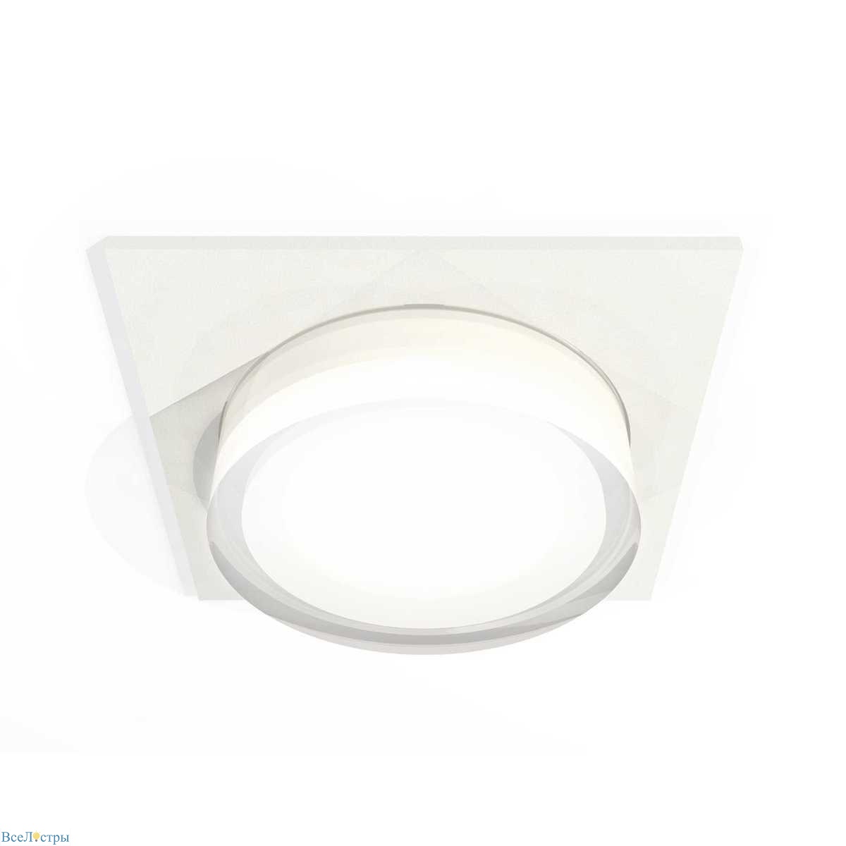 комплект встраиваемого светильника ambrella light techno spot xc (c7631, n7160) xc7631043