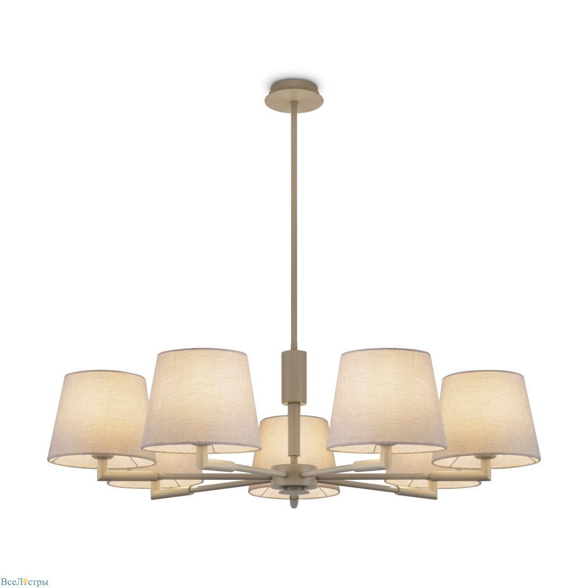 люстра на штанге freya butler fr2057pl-07bg