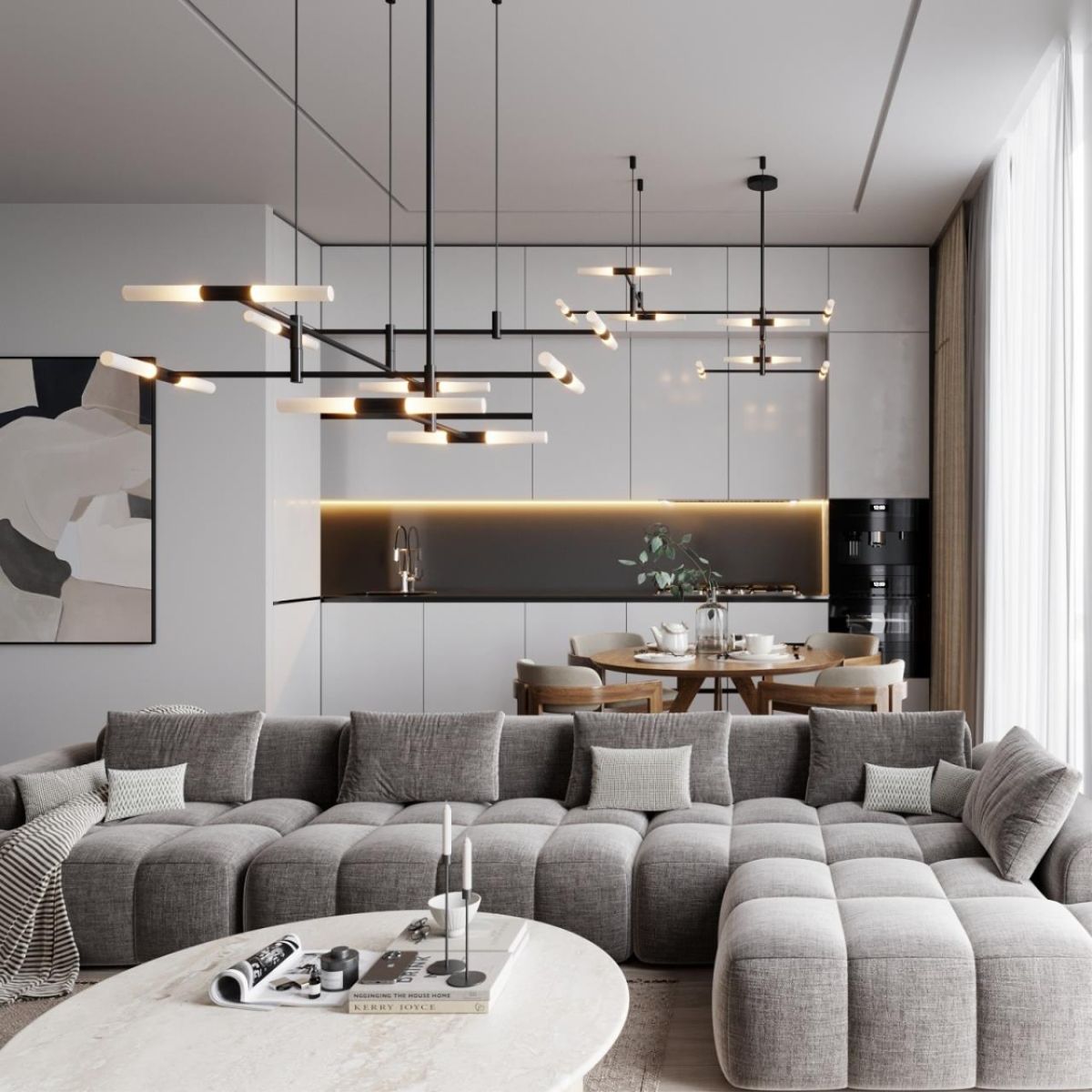 подвесной светильник odeon light hightech defance 4307/16