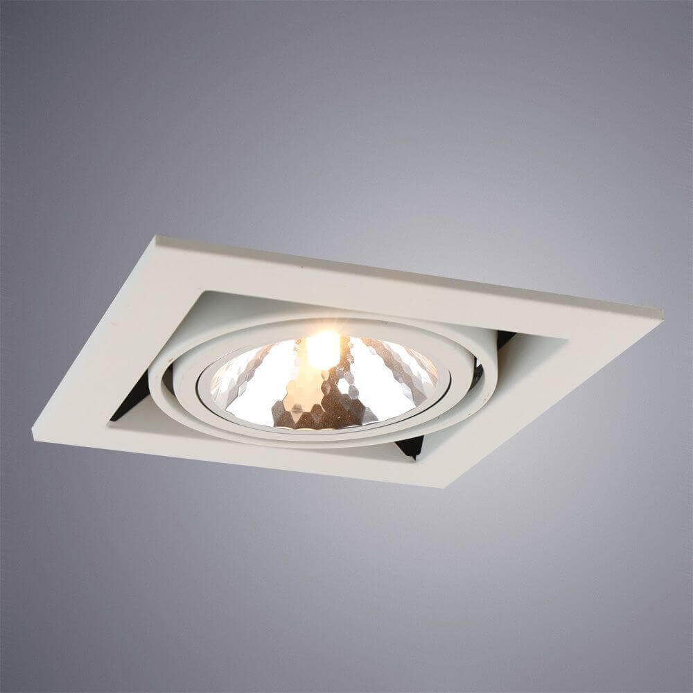 встраиваемый светильник arte lamp cardani semplice a5949pl-1wh