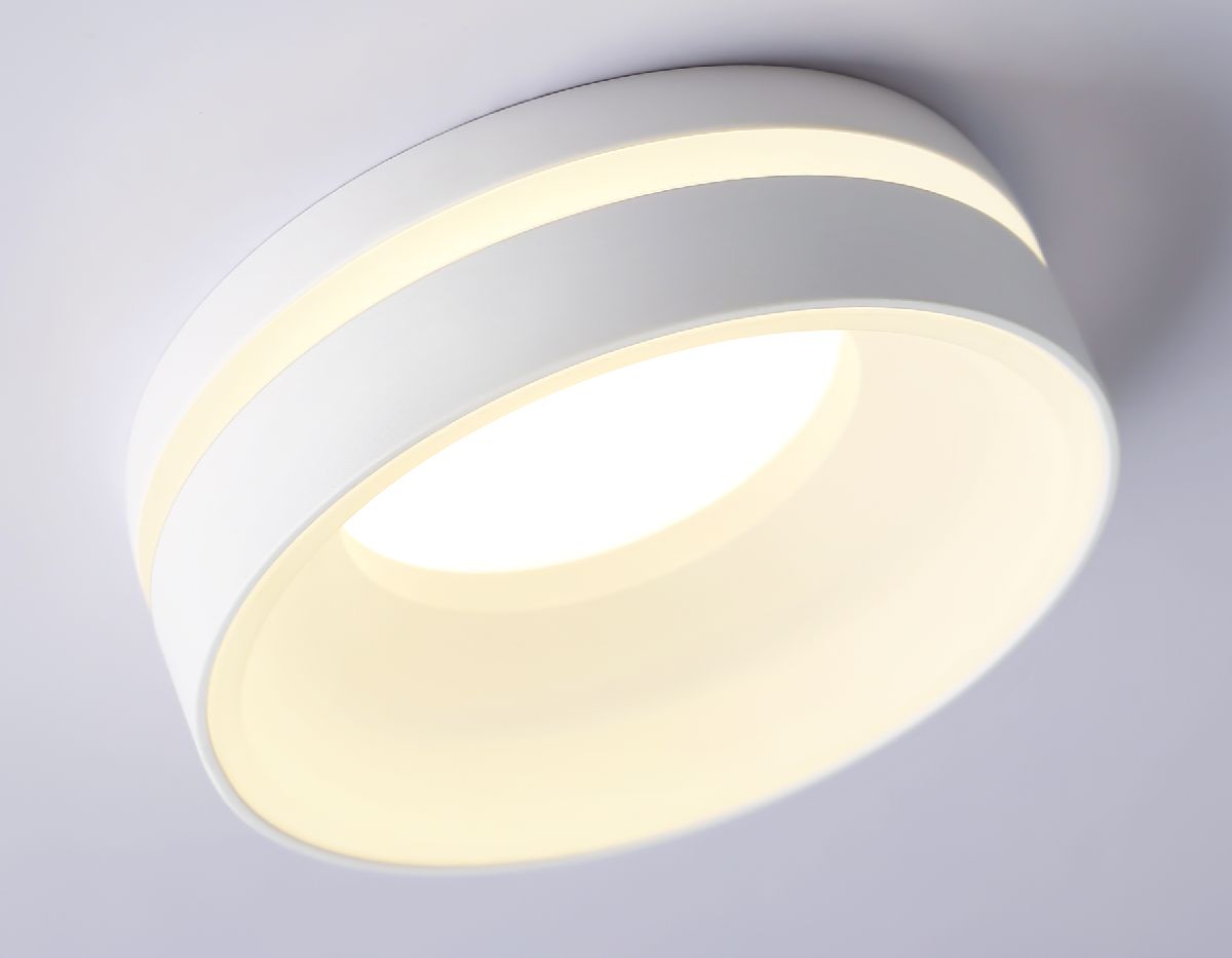 встраиваемый светильник ambrella light acrylic frost tn3305