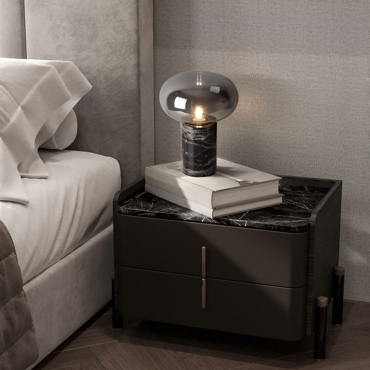 настольная лампа freya moonspot fr5550tl-01mr