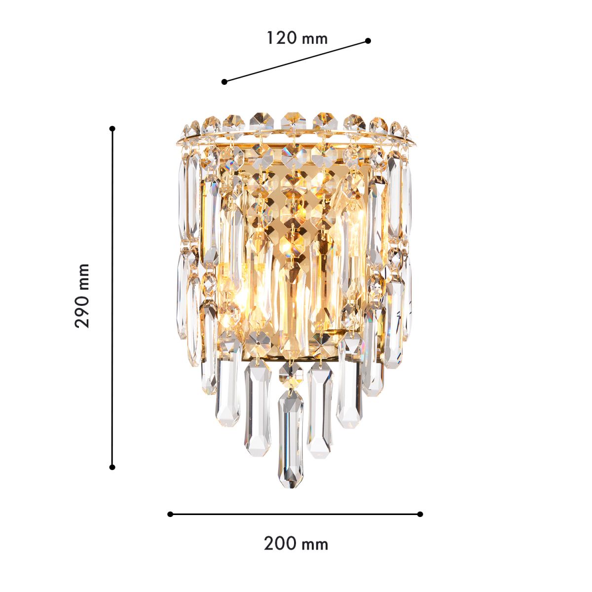 настенный светильник favourite diadem 4724-2w