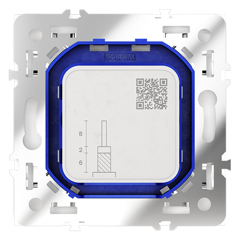 розетка телевизионная voltum s70 vls060401