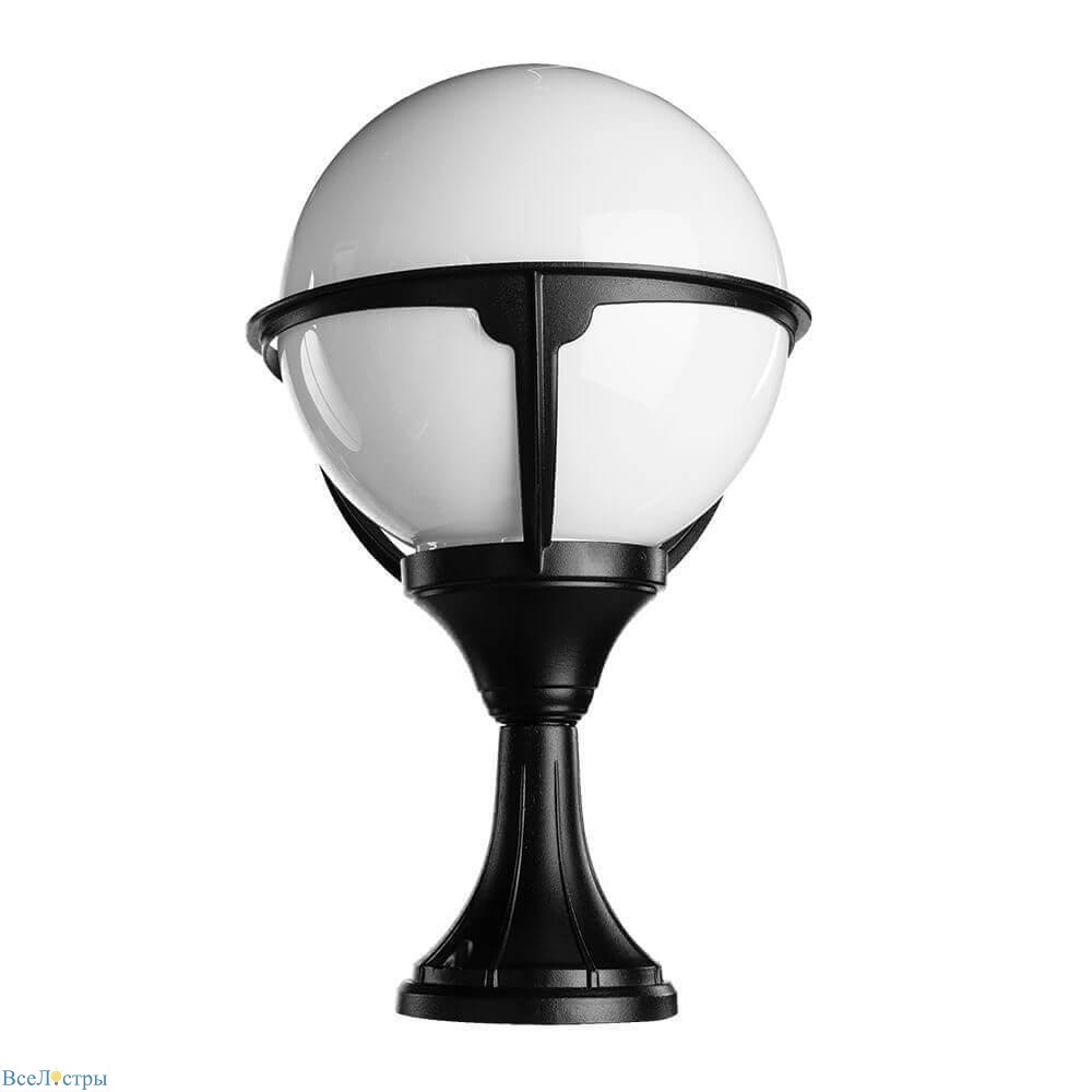 наземный низкий светильник arte lamp monaco a1494fn-1bk