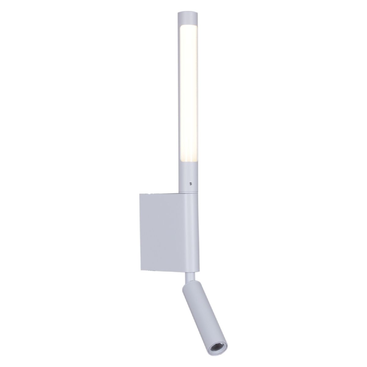 настенный светильник reluce 86209-9.2-001kt led3w+6w wt