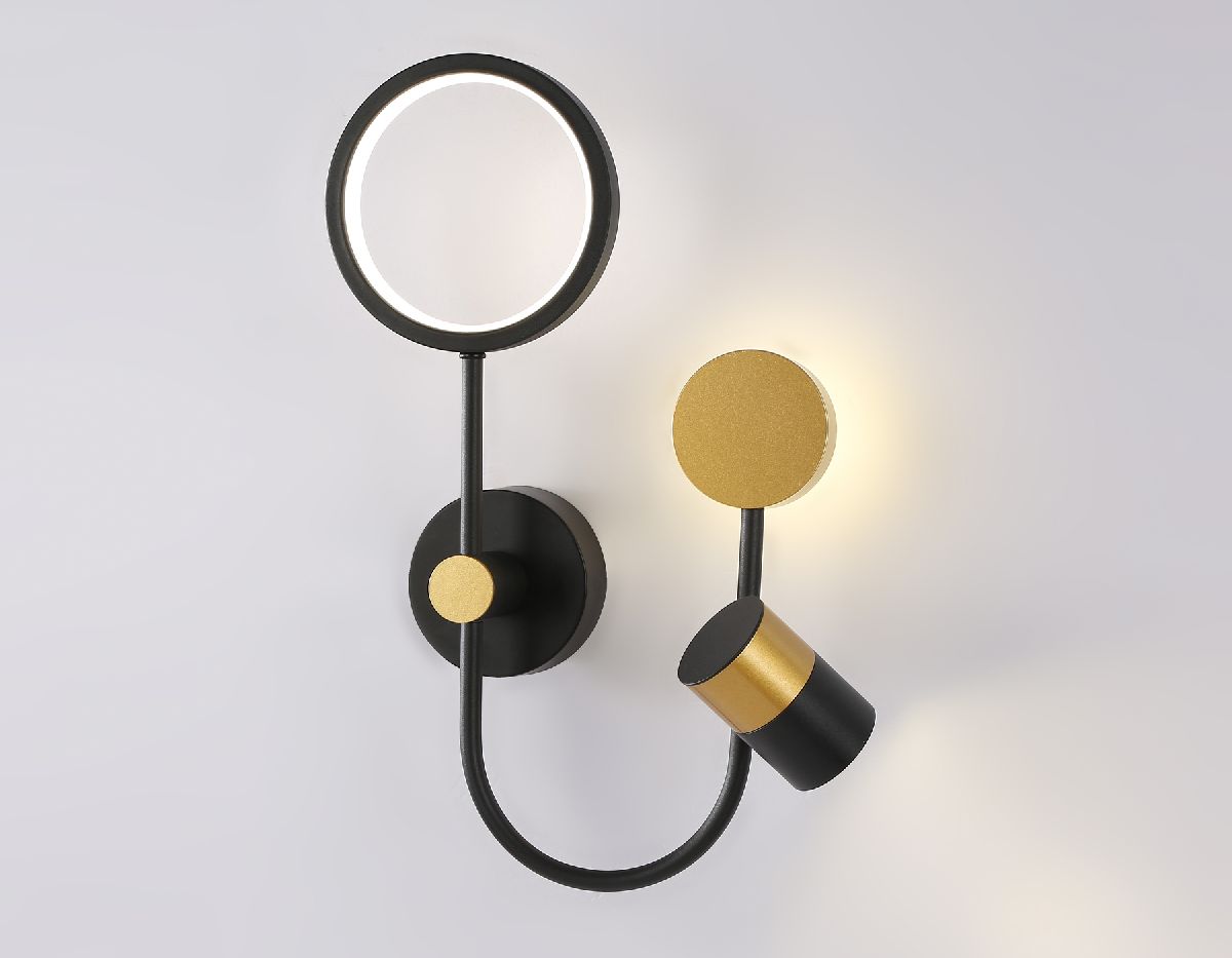 настенный светильник ambrella light linetech fl51602