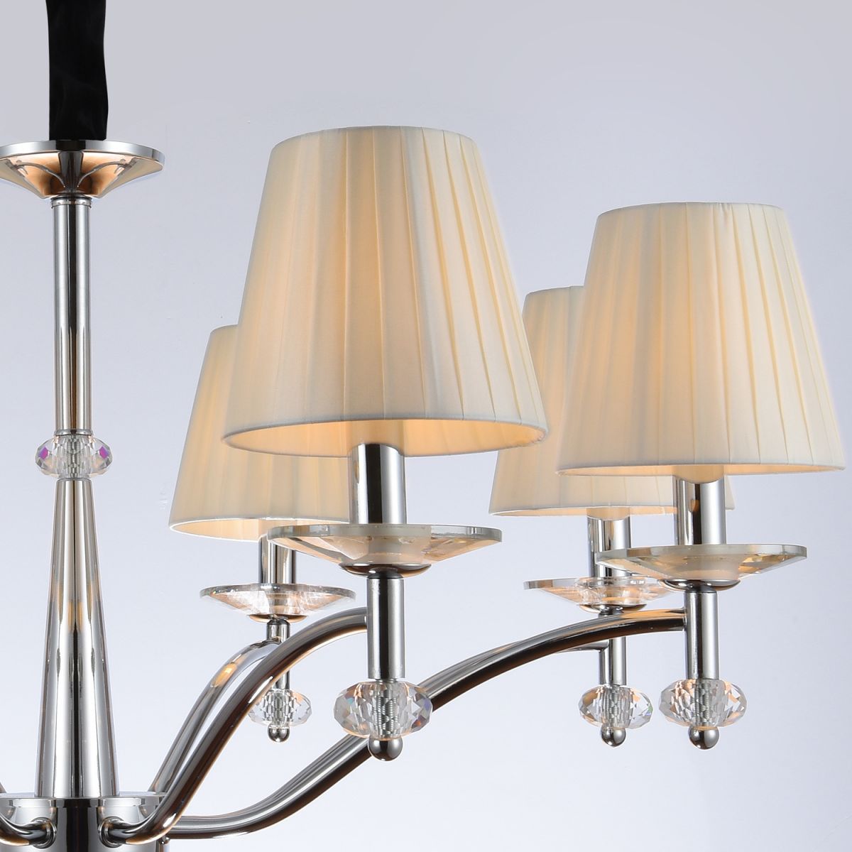 подвесная люстра illumico il1151-8ppa-29 cr romei