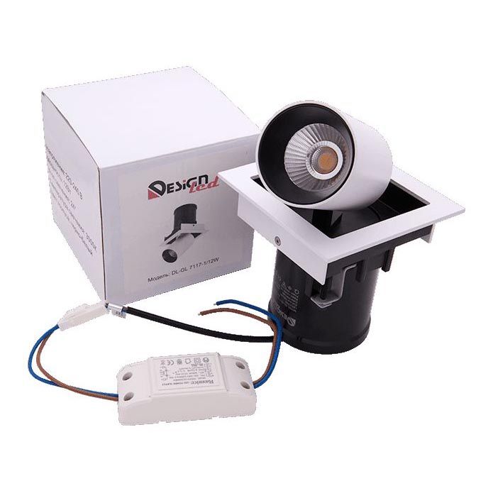 спот designled spl-sq1-12-nw 005295