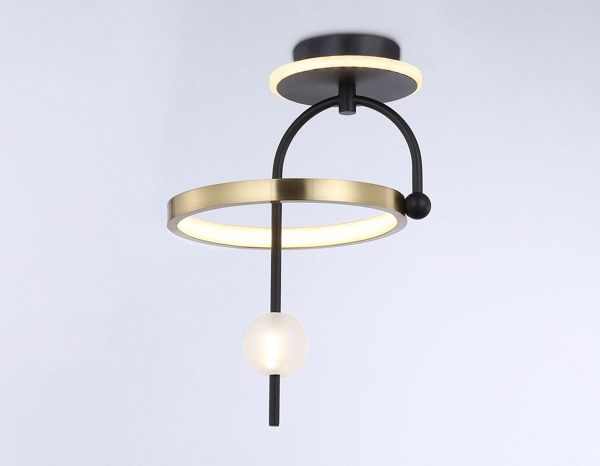 потолочный светодиодный светильник ambrella light comfort linetech fl66424