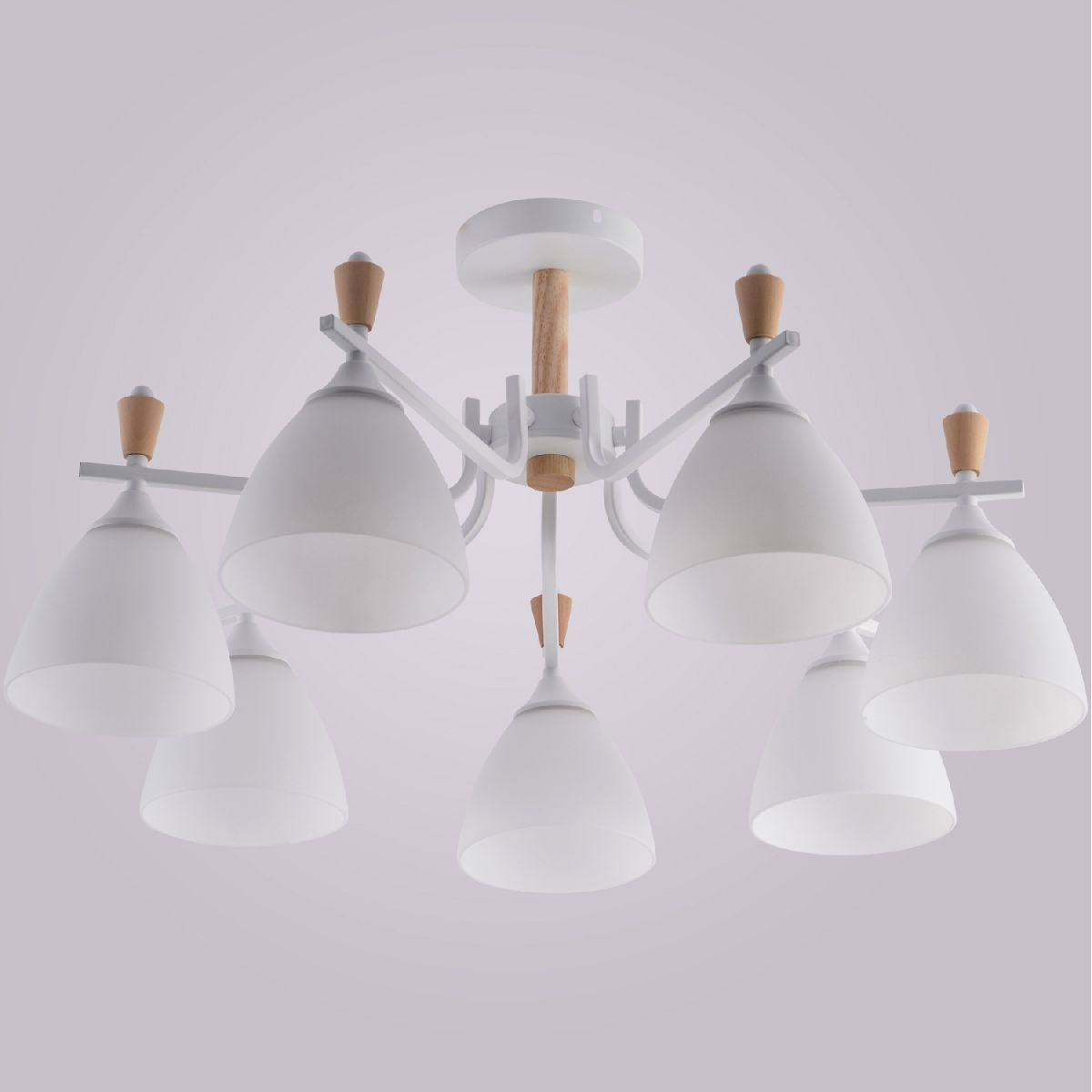 люстра на штанге reluce 01622-0.3-07 wh+wood