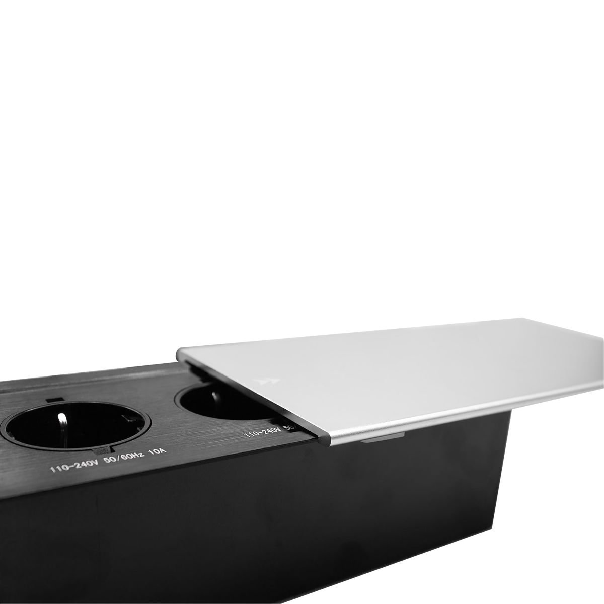 блок розеток jx (slide top) (2 секции + 2 usb с кабелем питания) mebax 00-00002888