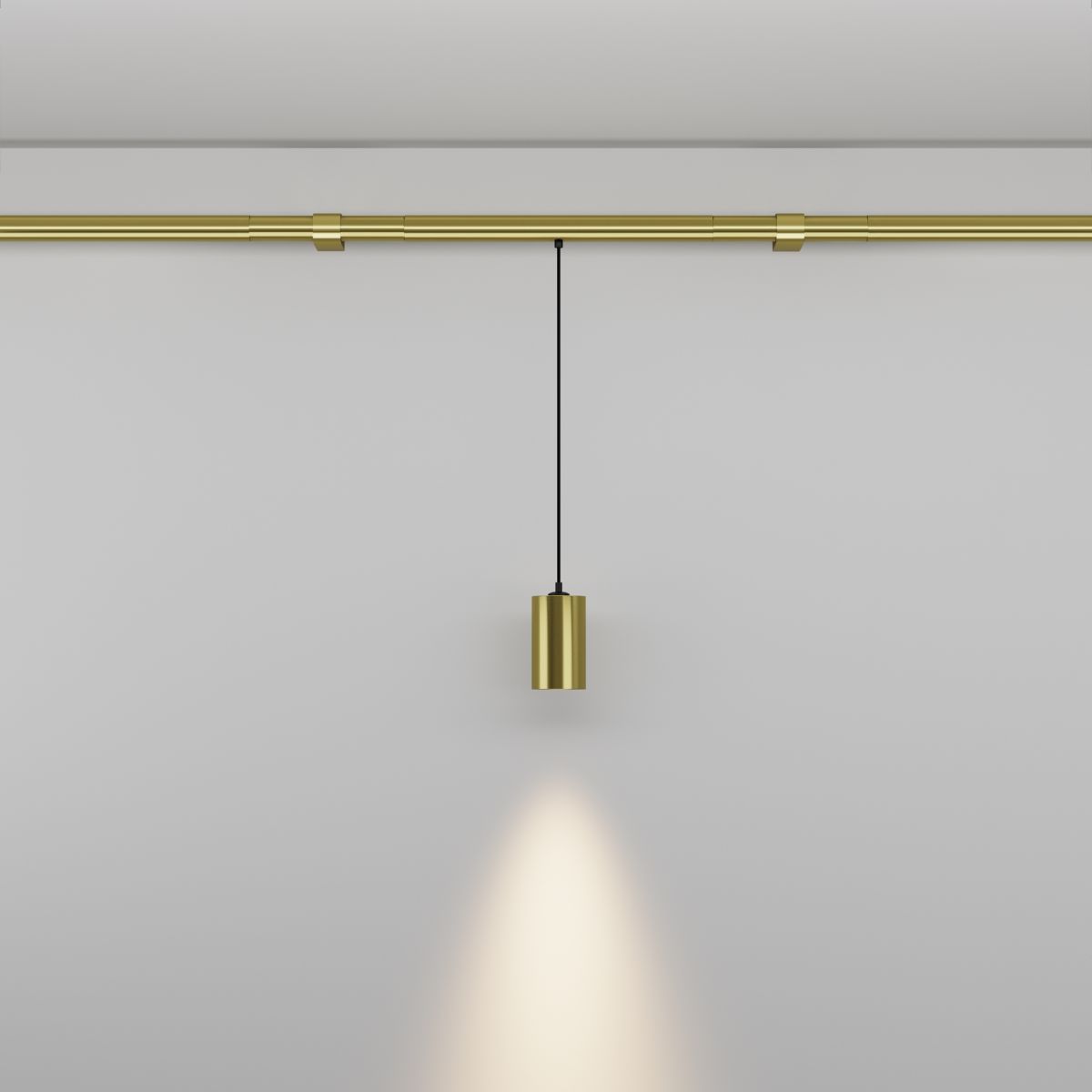 трековый светильник maytoni focus led c105pl-3w3-6k-bs