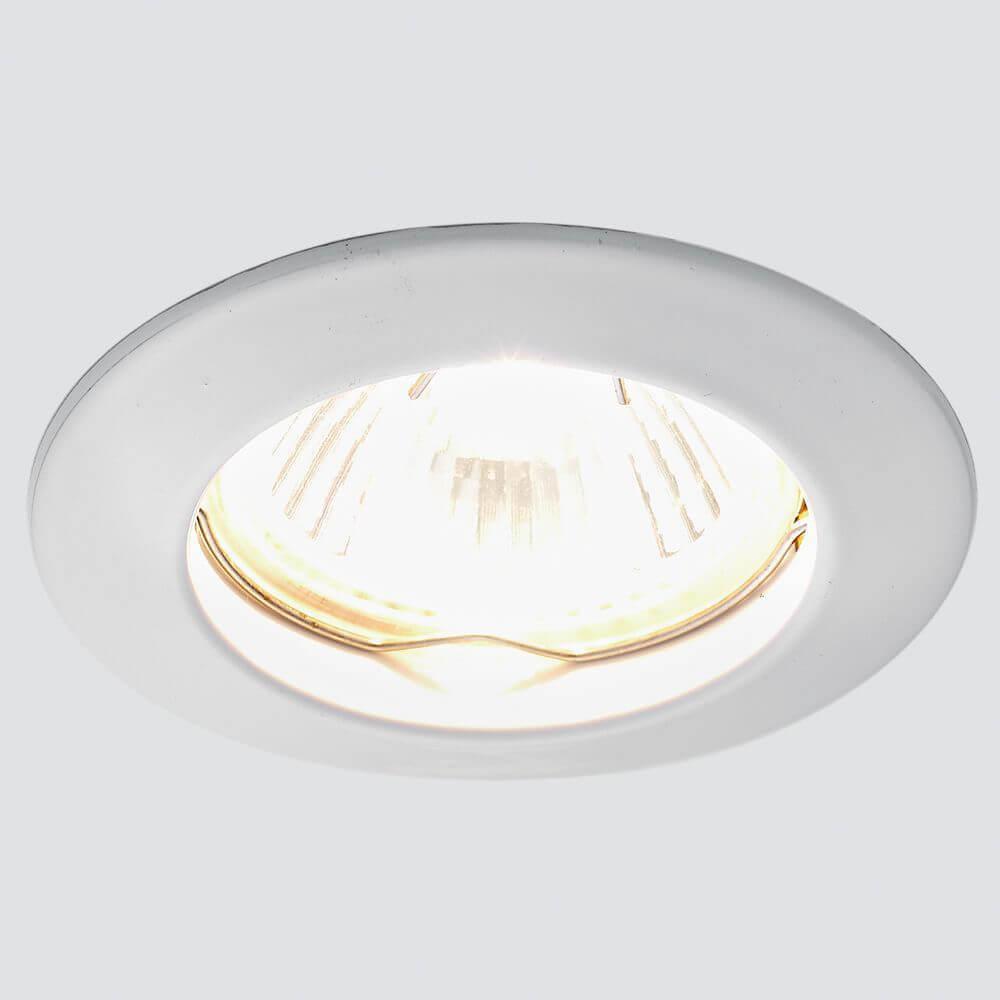 встраиваемый светильник ambrella light classic 863a wh