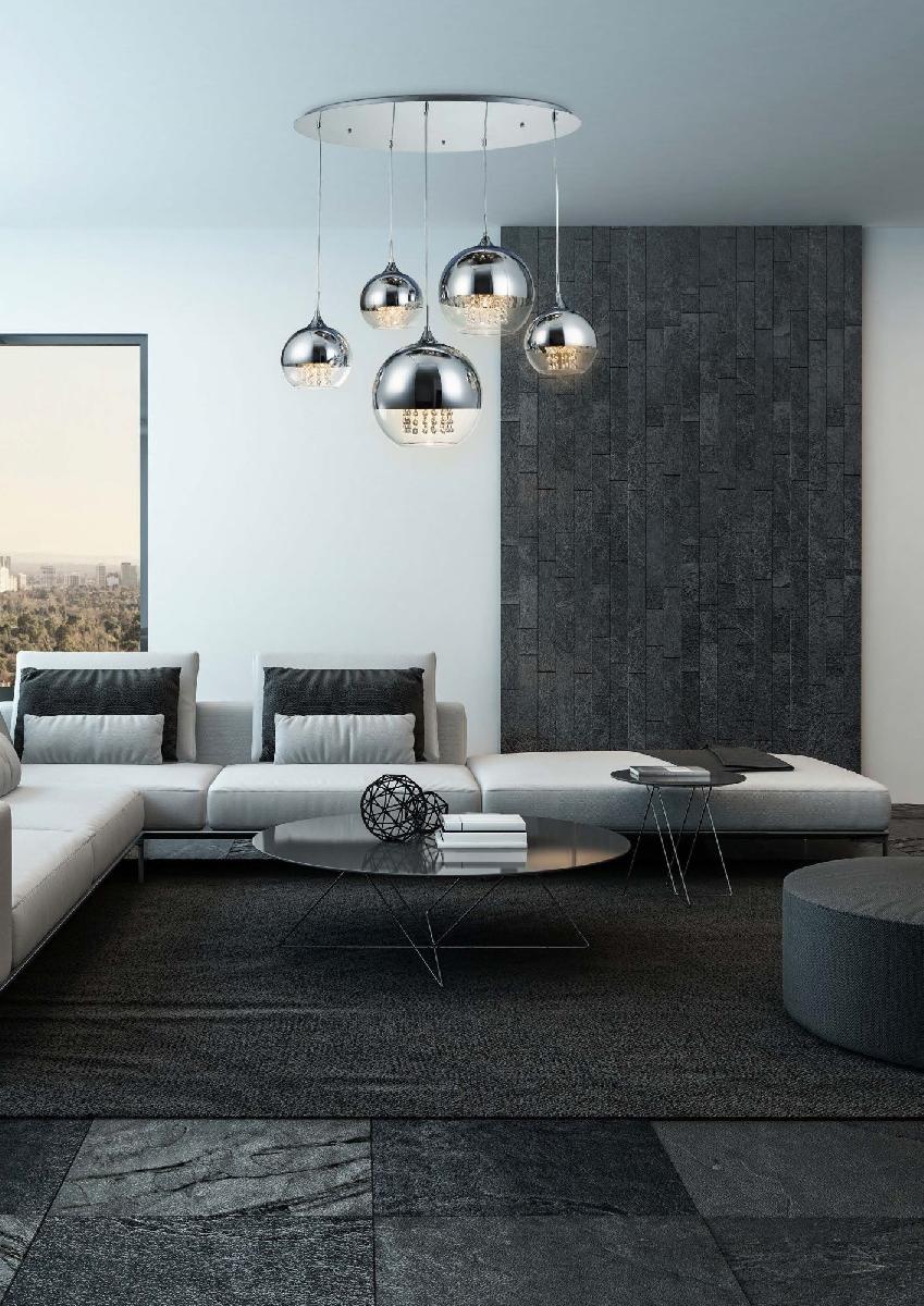 подвесная люстра maytoni fermi p140-pl-170-5-n