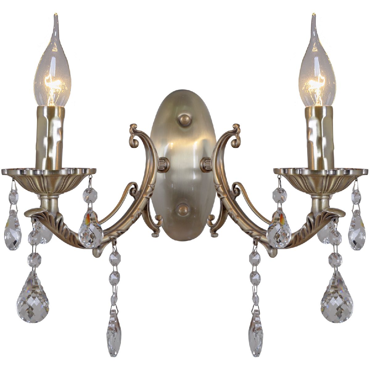 бра illumico il9927-2wsq-24 ab castor