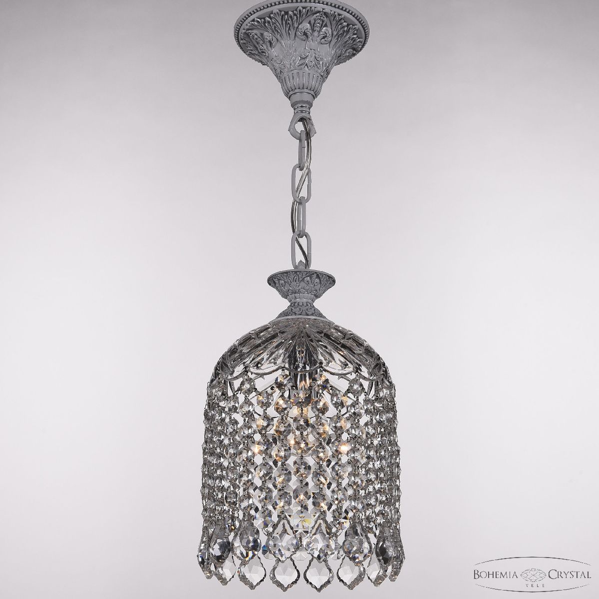 подвесной светильник bohemia ivele crystal al16781/16 wmn leafs