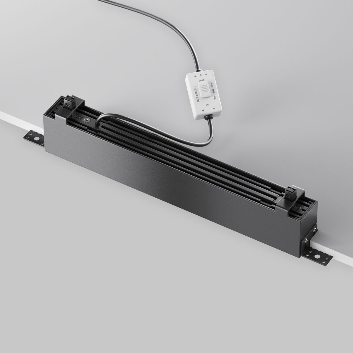 встраиваемый светильник maytoni points dl065-20w3-6k-trs-b