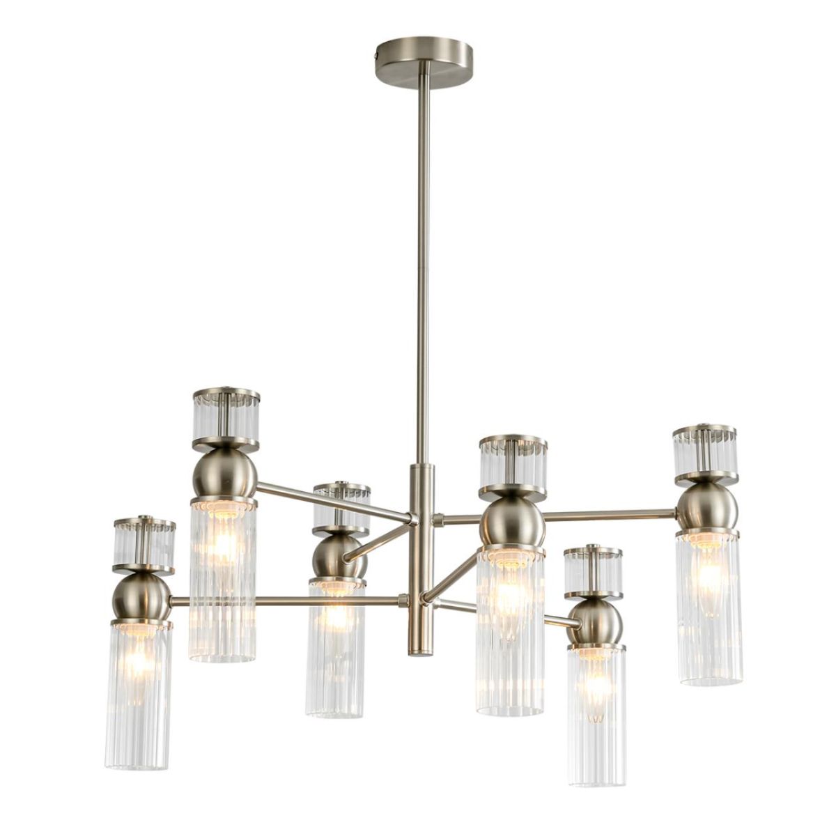 люстра на штанге lumion moderni denver 8277/6