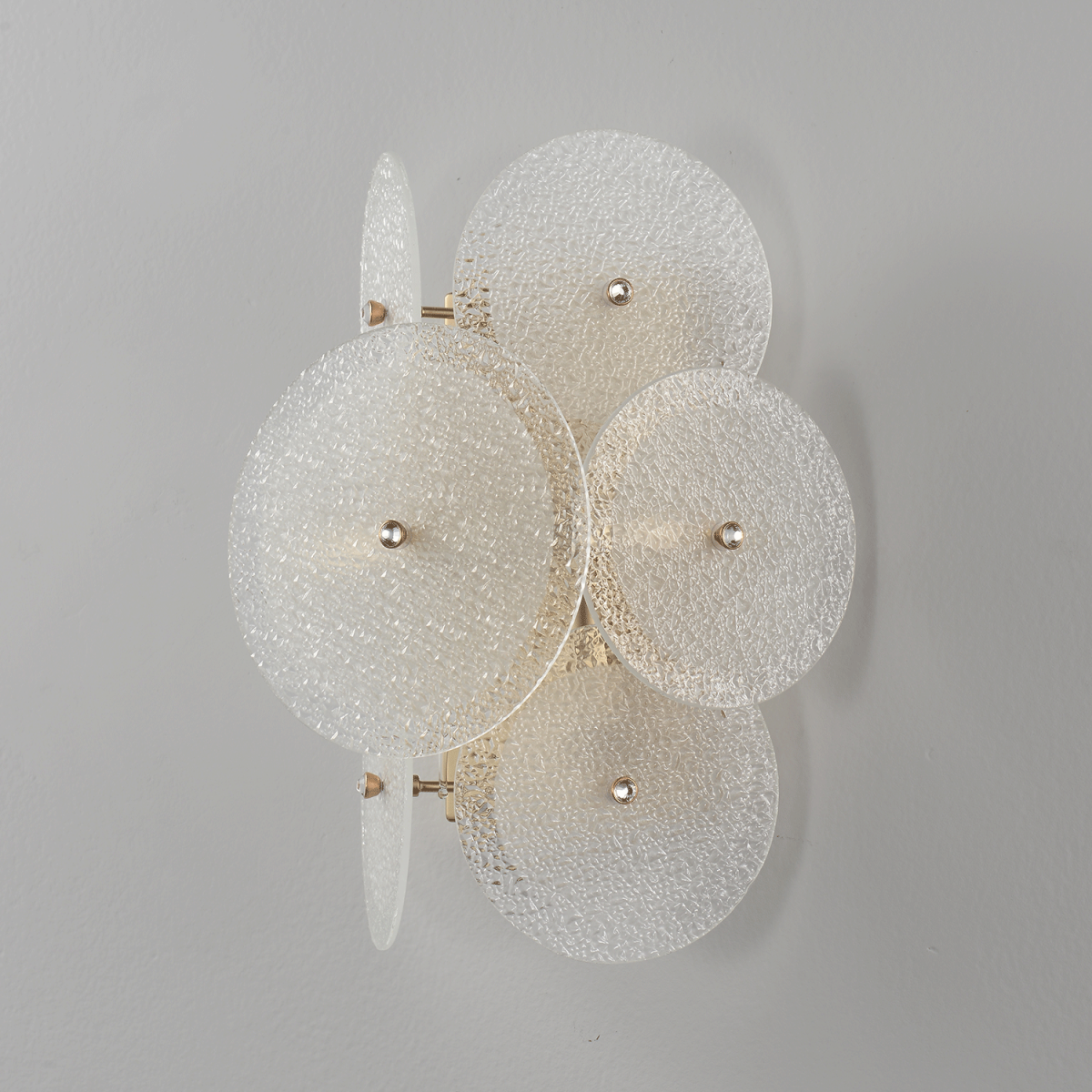настенный светильник crystal lux dandelion ap2 gold