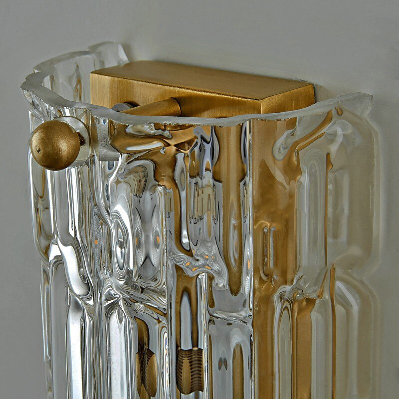 настенный светильник delight collection 88085 88085w/s gold/clear