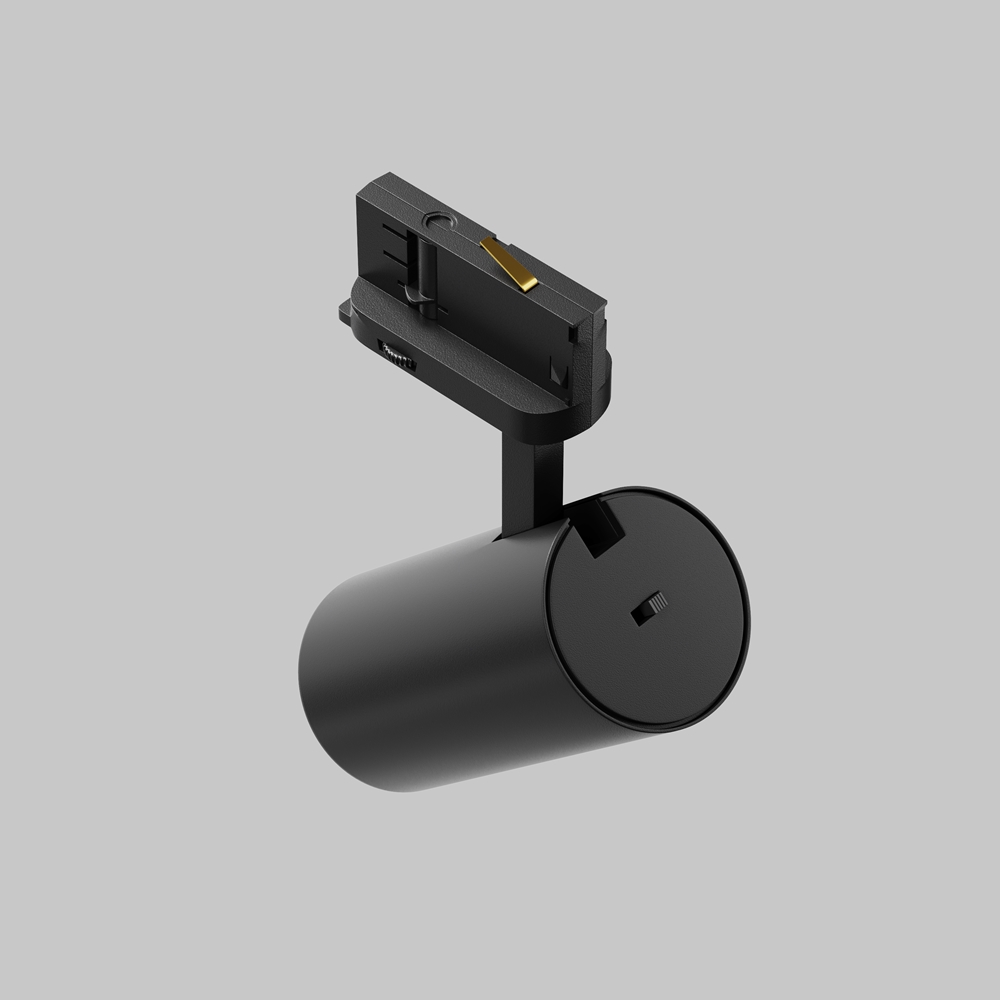 трековый трехфазный светильник maytoni technical three phase track system trinity focus led tr197-3-12wcct-m-b