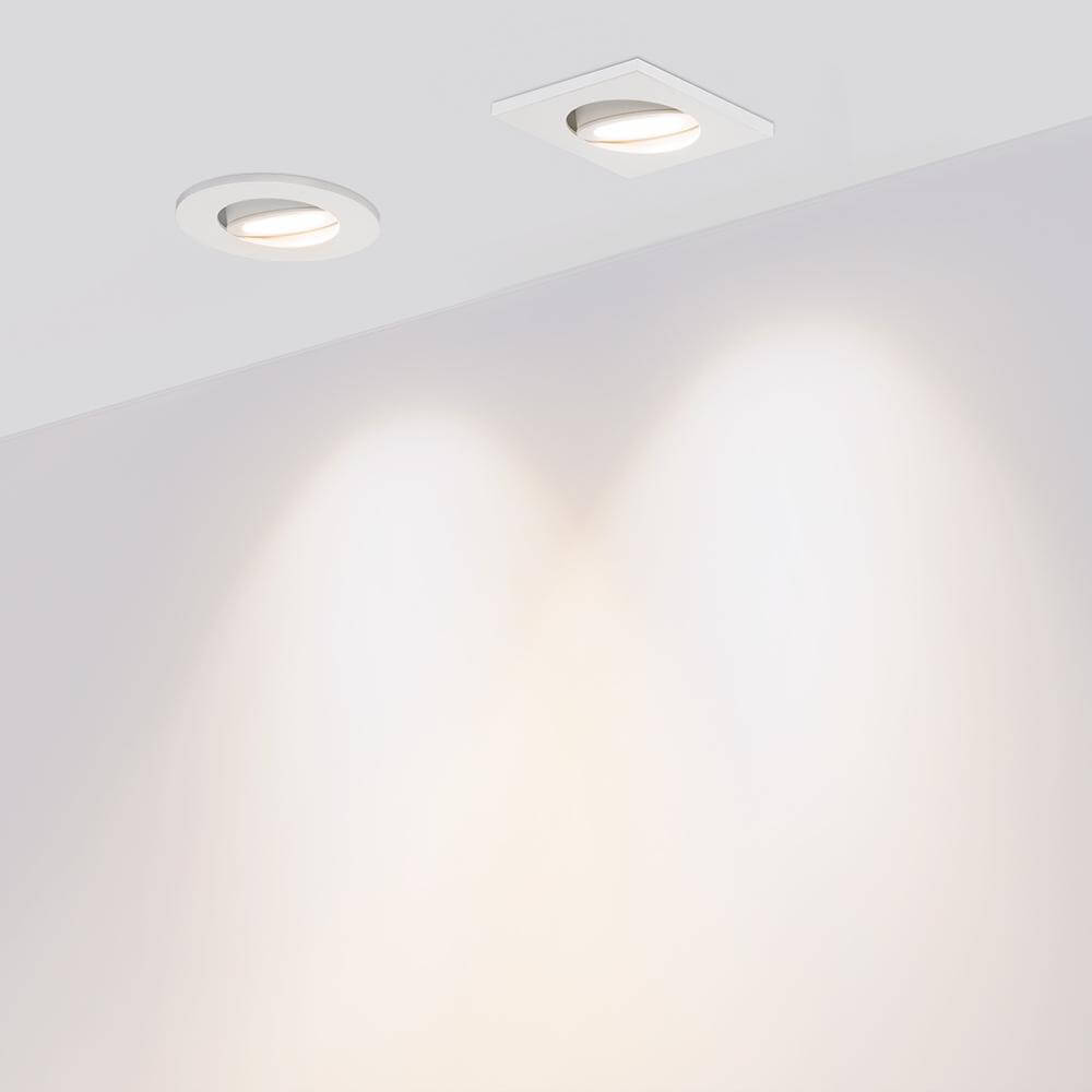 мебельный светильник arlight ltm-r50wh 5w warm white 25deg