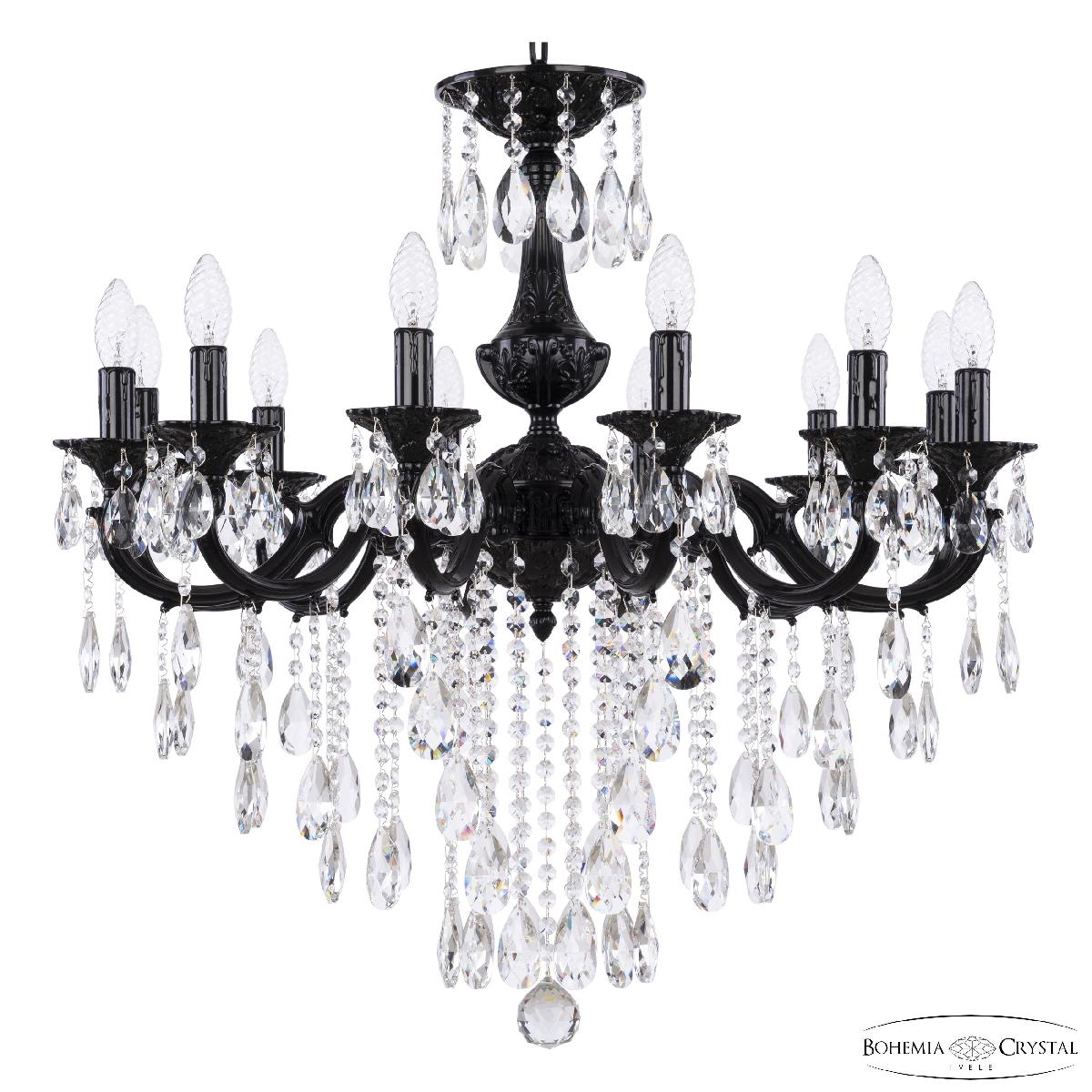 подвесная люстра bohemia ivele crystal al78101/12/250 b bg