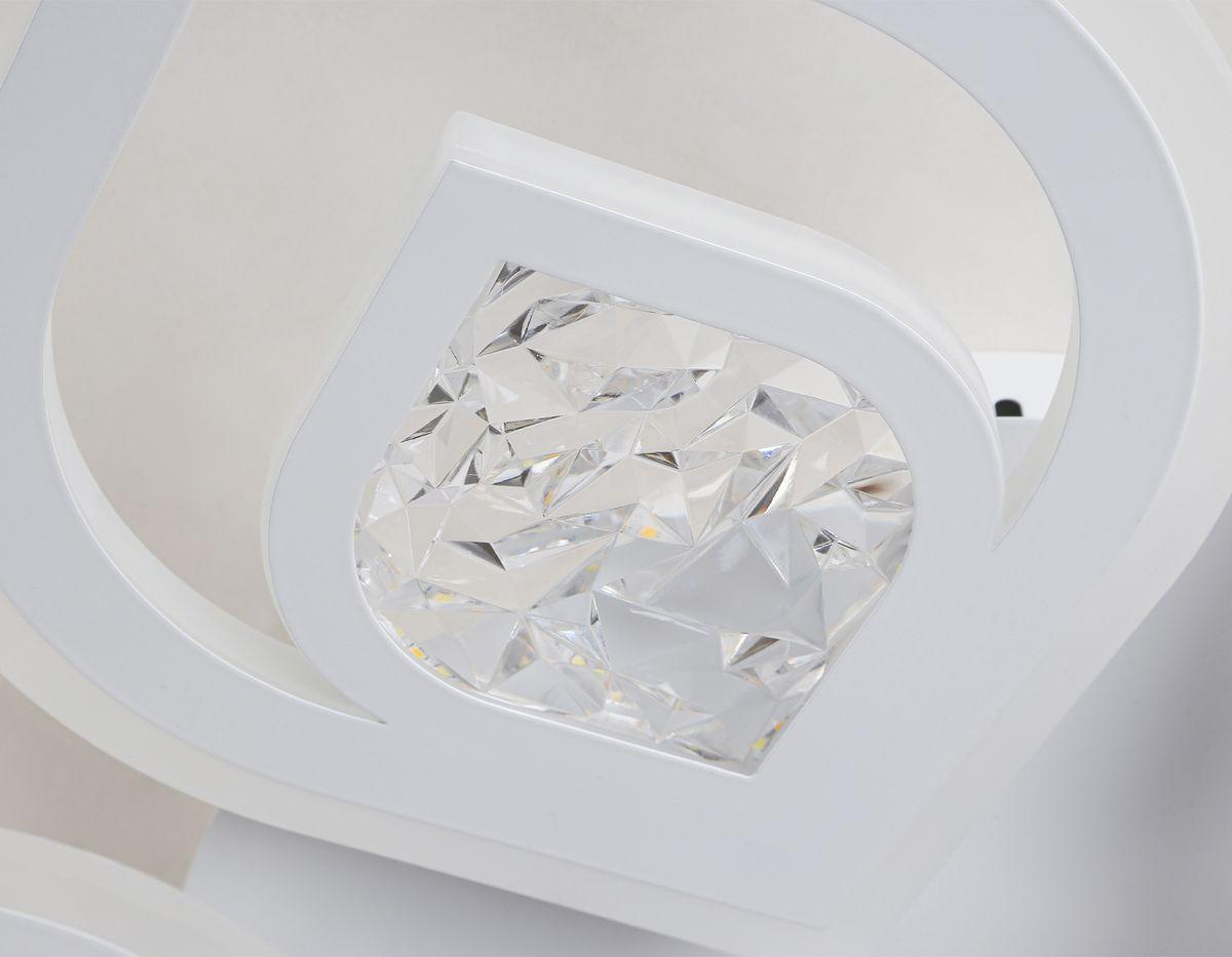 потолочная светодиодная люстра ambrella light acrylica original fa4292