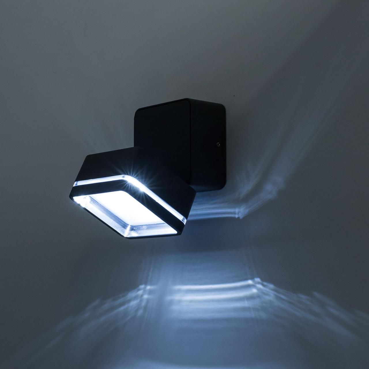 уличный настенный светодиодный светильник citilux clu0008k