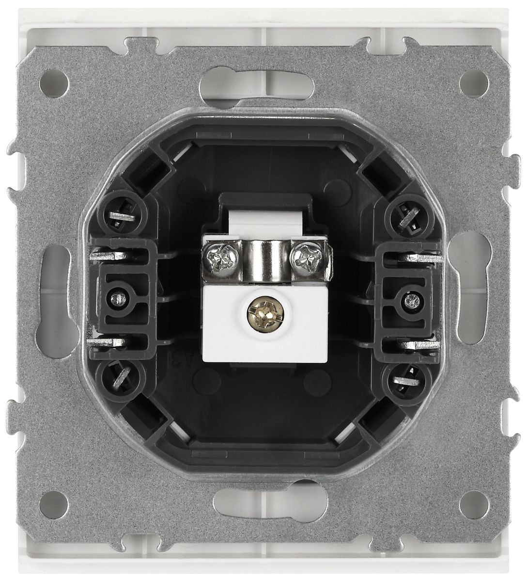 розетка эра arktik 16-3101-01 tv одиночная белый б0070464