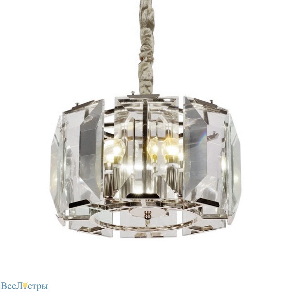 люстра harlow crystal 8g nickel delight collection