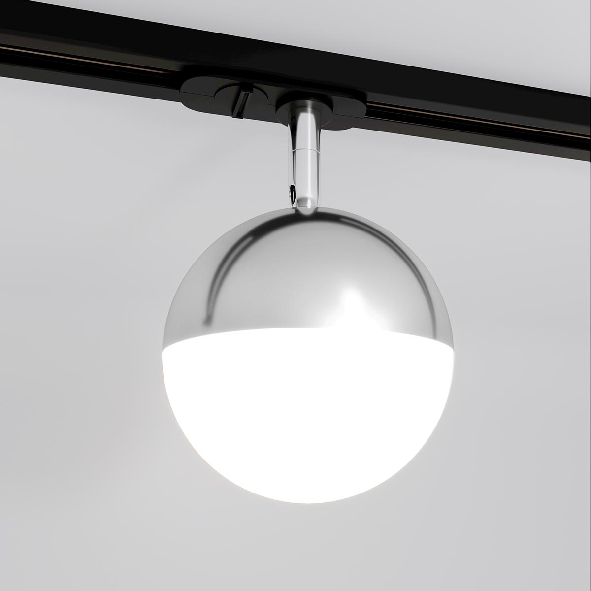 трековый светильник elektrostandard glob gx53 хром mrl 1015 4690389167966