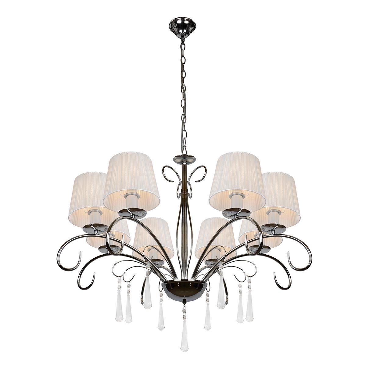 подвесная люстра ilamp perfection rm7006/8cr