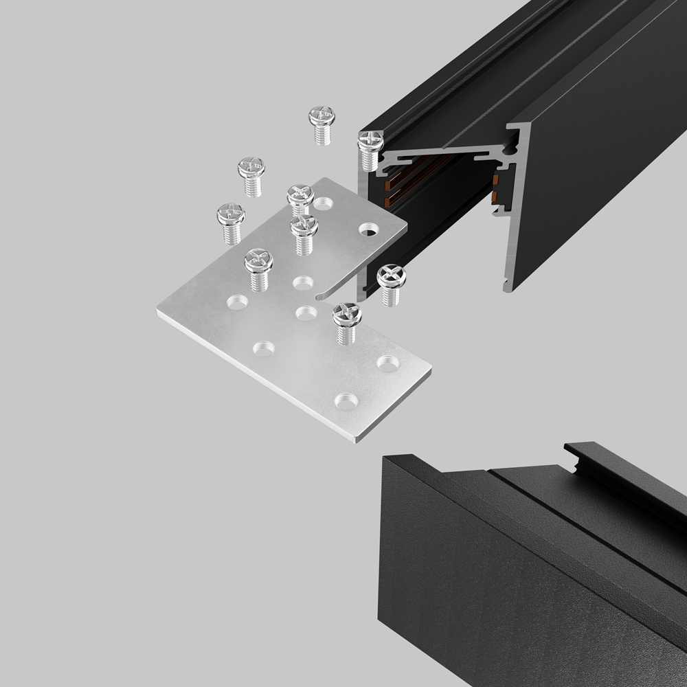 соединитель угловой для накладного шинопровода maytoni technical magnetic track system exility accessories for tracks exility tra034cl-21